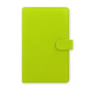 Filofax Saffiano Personal Compact Organiser Planner Notepad Faux Leather Pear
