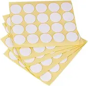 300Pcs Double Sided Adhesive Stickers Candle Wick Holders for Home and Shop Use Yellow for DIY Candle Making and Wick Fixation Lightweight and Durable