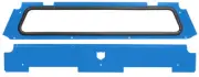 Pro Armor Rear Glass Windshield Blue Polaris RZR XP 1000 XP1K