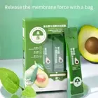 Avocado Cleansing Clay Pure Avocado Bubble Mud For Face 12pcs Pores & Blackheads