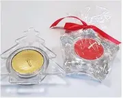 OSMA Glass Stealightholder Hemisphere Tealight Holder
