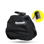 16-22 Inch Bike Cover Rainproof Lightweight Folding Bike Storage Bag Portable Bicycle Black