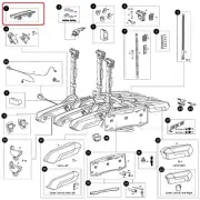 Thule End Cap Baseplate for Rear Rack Carrier Epic Easy Fold 3 54991