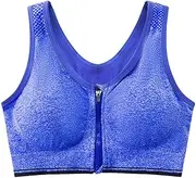 [Generic] Running Yoga Top Zip Active Sports Women Post Wireless Bra Front Bra Bra Sport Yoga Yoga Sports Bra Tops