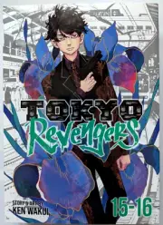 Tokyo Revengers Vol 15-16 Omnibus Manga, 1st Print 2023, Ken Wakui, Seven Seas