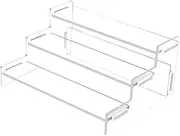 Generic Acrylic Display Stand, 3 Tier Display Holder, Clear Cupcake Stand for Perfume, Cupcake, Jewelry