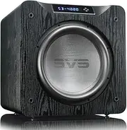 SVS SB-4000 Subwoofer (Black Ash) – 13.5-inch Driver, 1,200-Watts RMS, Sealed Cabinet, App Control