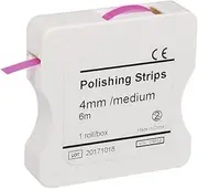 angyang 1Roll/Box Dental Polishing Strip 4mm Resin Tooth Interdental Sanding Grinding Whitening Teeth Surface Dental Tool