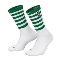 在飛比找Yahoo奇摩購物中心優惠-NIKE 襪子 運動襪 中筒襪 2雙組 白綠 DA49521