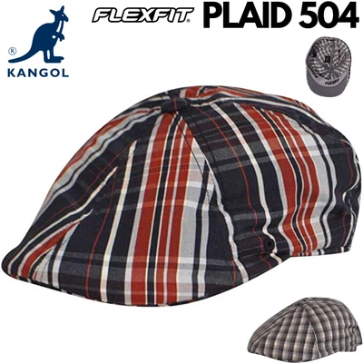 KANGOL Plaid 504 Ivy Cap Newsboy Flat Hat K1359FA FLEXFIT Light Summer Classic