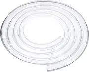 sourcing map PVC Tubing, 19mm ID x 24mm OD - 10 Feet Long Clear Vinyl Water Pipe, Lightweight Plastic Flexible Water Pipe for Aquaponics, Air Hose, Irrigation