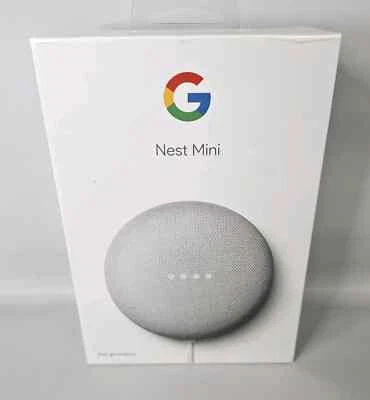 Google Nest Mini 2nd Generation Smart Speaker Bluetooth Wifi New