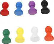 Hohopeti 10pcs Wooden Chess Pieces Set Board Game Chess Checkers Sturdy Lightweight Chess Game Accessories