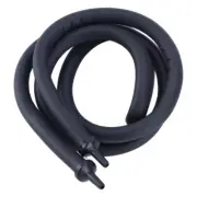 Bendable Bubble Wall Soft Rubber Tube Black Hose for Aquarium Fish Tanks