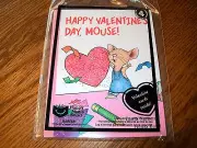 McDonald's Books Happy Valentine's Day, Mouse with Valentine Cards Inside NIP #4