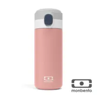 在飛比找momo購物網優惠-【Monbento】彈跳式保溫杯360ml-火鶴粉(保溫瓶)