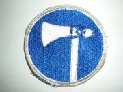 19TH CORPS SECOND DESIGN PATCH - WWII (ORIGINAL)