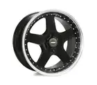 To Suit VW T-ROC WHEELS PACKAGE: 17x8.5 17x9.5 Simmons FR-1 Gloss Black and M...