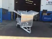 7x4X4 ALUMINUM TRADESMAN TOP Trailer Free 1 Year Private Rego and Spare wheel