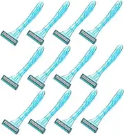 ARTSEWPLY Single Blade Razor Women 20pcs Disposable Razors for Women Facial Hair Remover Shavers for Men Bulk Packaging