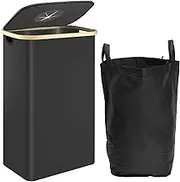 Bottle Recycle Bin,Recycle Basket,Kitchen Recycling Bin,Kitchen Recycle Basket,Foldable Empty Bottle Storage Bucket with lid,Foldable Recycling Bin for Indoor Home Kitchen (Set 01)