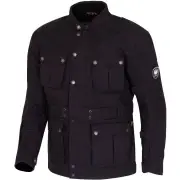 Burslem Eco Laminated Black Textile Motorcycle Jacket