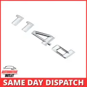 114d LETTERING REAR BOOT LID TRUNK BADGE EMBLEM FOR BMW 1 SERIES, CHROME
