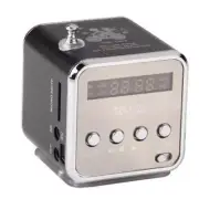 Portable Mini Speaker Music Player FM Radio MicroSD TF USB MP3 - Bluetooth