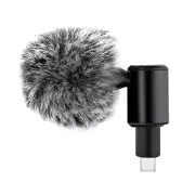 3.5mm/Type-c Mobile Phone Single Directional Adjustable Mini Microphone Mic
