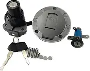 for Yamaha for TZR125 TZM150 TZR150 TDM850 Ignition Switch Lock Tank Lock Gas Cap Seat Lock Keys