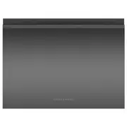 Fisher & Paykel 60cm Single Tall Dishwasher - Black Stainless Steel