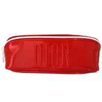 在飛比找環球Online優惠-Dior 迪奧 紅色漆皮化妝包(正貨)