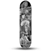 Led Zeppelin I Pencil Drawn Skateboard Art Deck - Limited edition