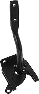 Fence Door Lock Trailer Gate Spring Latch Spring Loaded Latch Gate Latch for Outdoor Fence Barn Door Latch Door Latches Hardware Gate Latch Lock Barn Door Lock Carbon Steel Black