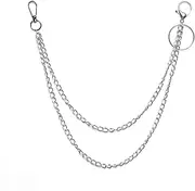 [GENEMEN] Pants Chain for Men Women Goth Chains Apparel Accessories