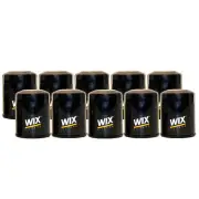 Wix Set of 10 Engine Motor Oil Filters For Ford Kia Mazda Polaris L4 (for: Ford)