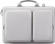 ccuzs Waterproof Laptop Messenger Bag, Computer Bag For Laptops, Laptop Shoulder Bag, Stylish Laptop Briefcase, For Transporting Laptops And Their Accessories, Gray, Refer to description