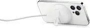 Belkin BoostCharge Pro Portable Wireless Charger Pad with MagSafe (Fast Charging up to 15W, Pop-up Stand for Flawless Compatibility with iPhone 14, 13 and iPhone 12 Series, PSU not Included) – White