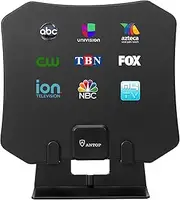 ANTOP Indoor TV Antenna Paper Thin TV Antenna with The Stander