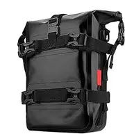 Motorcycle Side Storage Bag - Multi-Purpose Frame Pouch, Duraable Crash Bar Pouch | Heavy-Duty Motorcycle Tool Bag with Secure Straps, Secure Motorcycle Bar-Mounted Bag for Gloves and Sunglasses
