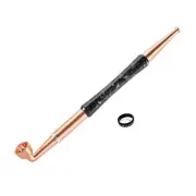 Kiseru 29cm Black Acrylic Smoking Accessory with Tar Remover Metal Filter