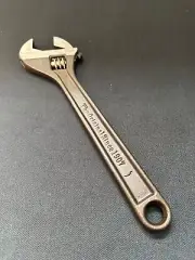 CRESCENT TOOL CO AT112 12 INCH ADJUSTABLE WRENCH MADE IN THE USA! JAMESTOWN, N.Y