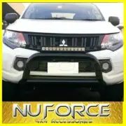 NUDGE BAR / GRILLE GUARD (BLACK) SUITS MITSUBISHI TRITON MR (2018-2022)