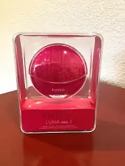 FOREO LUNA Mini 3 Fuchsia Smart Facial Cleansing Massager Device ~NEW/SEALED~