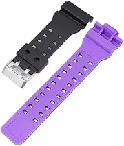 [BABCPMPGK] Resin Strap GA-100/110/120/150/300/400/700 GD-100/110/120 G-8900 GLS-100 Silicone Watch Band Accessories 16mm Fit For Casio Fit For G-Shock