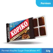 5 sachets Kopiko Coffee Sugar Free Candy Blister Pack 32 Gr [BEST SELLER]