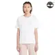 Timberland 女款白色有機棉胸前圓形LOGO短袖T恤|A6AVM100