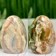 Ocean Sea Jasper Large Flame Free Form Crystal 1024g