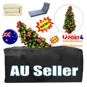 Storage Bag Black Extra Waterproof Large Christmas Cushion Tree Xmas Outdoor HQ