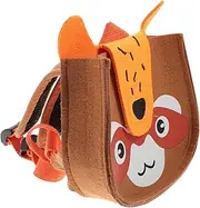 BCOATH Dog Self Backpack Pet Backpack for Outdoor Rollable Carrier for Small Carrier Backpack Orange 1pc